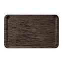 Roltex Melamine Rectangular Serving Tray GN 1/1 Brown