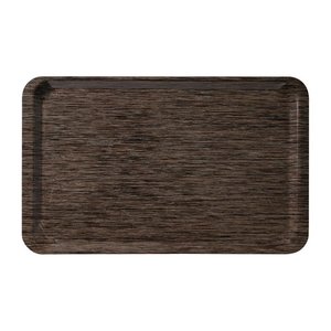 Roltex Melamine Rectangular Serving Tray GN 1/1 Brown Roltex Melamine Rectangular Serving Tray GN 1/1 Brown