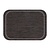 Roltex Fast Food Melamine Rectangular Non-Slip Serving Tray 375 x 265 mm Brown