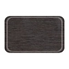 Roltex Melamine Rectangular Non-Slip Serving Tray GN 1/1 Brown