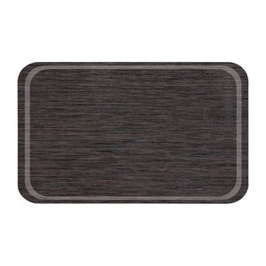 Roltex Melamine Rectangular Non-Slip Serving Tray GN 1/1 Brown Roltex Melamine Rectangular Non-Slip Serving Tray GN 1/1 Brown