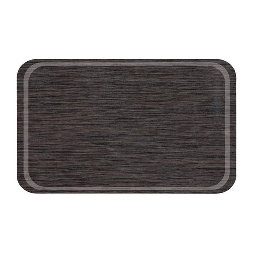 Roltex Melamine Rectangular Non-Slip Serving Tray GN 1/1 Brown Roltex Melamine Rectangular Non-Slip Serving Tray GN 1/1 Brown