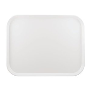 Roltex Polyester Rectangular Serving Tray 460 x 360 mm White