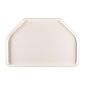 Roltex Polyester Trapezoidal Serving Tray 500 x 325 mm Grey