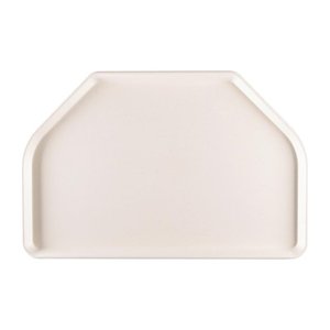 Roltex Polyester Trapezoidal Serving Tray 500 x 325 mm Grey