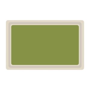 Roltex Laminated Polyester Rectangular Serving Tray GN 1/1 Green Roltex Laminated Polyester Rectangular Serving Tray GN 1/1 Green