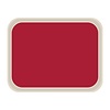 Roltex Laminated Polyester Rectangular Serving Tray 470 x 360 mm Red