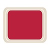 Roltex Laminated Polyester Rectangular Serving Tray 420 x 320 mm Red