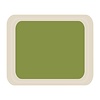 Roltex Laminated Polyester Rectangular Serving Tray 420 x 320 mm Green