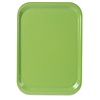 Roltex Polyester Trapezoidal Serving Tray 265 x 375 mm Green