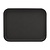 Roltex Polypropylene Rectangular Serving Tray 435 x 310 mm with Handles Black