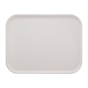 Roltex Polyester Rectangular Serving Tray 460 x 360 mm Grey