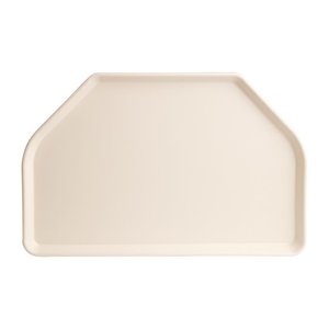 Roltex Polyester Trapezoidal Serving Tray 500 x 325 mm White
