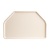 Roltex Polyester Trapezoidal Serving Tray 500 x 325 mm White