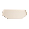 Roltex Polyester Trapezoidal Serving Tray 500 x 325 mm White