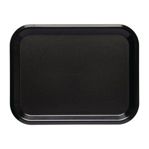 Roltex ABS Rectangular Serving Tray 430 x 330 mm Black Roltex ABS Rectangular Serving Tray 430 x 330 mm Black