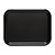 Roltex ABS Rectangular Serving Tray 430 x 330 mm Black