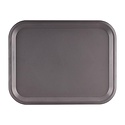 Roltex Prostokątna taca do serwowania 430 x 330 mm z ABS-u, szara