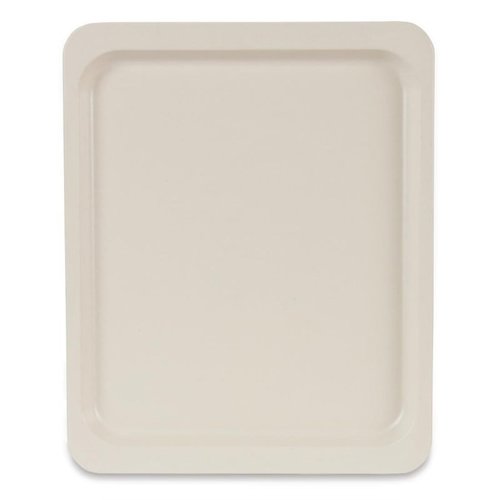 Roltex Prostokątna taca do serwowania 430 x 330 mm z ABS-u, biała