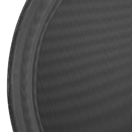 Kristallon Glass Fibre Round Non-Slip Serving Tray Ø 406 mm Black