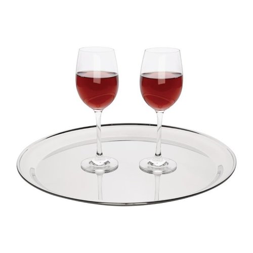 Olympia Okrągła taca do serwowania Ø 405 mm ze stali nierdzewnej Olympia Okrągła taca do serwowania Ø 405 mm ze stali nierdzewnej