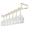 XXLselect Brass Wine Glass Rack 609mm