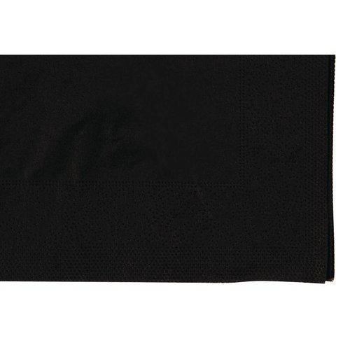 XXLselect Cocktail Napkins Black 250mm (Pack of 2000) XXLselect Cocktail Napkins Black 250mm (Pack of 2000)