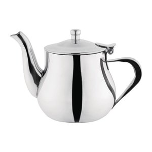 Olympia Arabian Stainless Steel Teapot 500ml Olympia Arabian Stainless Steel Teapot 500ml