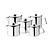Olympia Concorde Stainless Steel Teapot 17oz 480ml (Single)