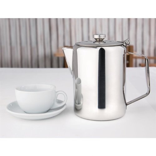 Olympia Concorde Stainless Steel Coffee Pot 2Ltr Olympia Concorde Stainless Steel Coffee Pot 2Ltr