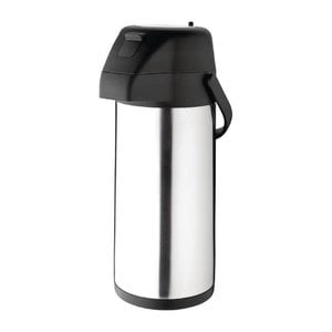 Olympia Stainless Steel Vaccum Flask with Pump 3 L Olympia Stainless Steel Vaccum Flask with Pump 3 L