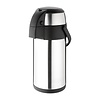 Olympia Stainless Steel Vaccum Flask with Pump 3 L