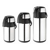 Olympia Stainless Steel Vaccum Flask with Pump 3 L