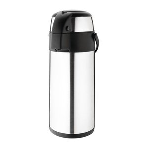 Olympia Stainless Steel Vaccum Flask with Pump 5 L Olympia Stainless Steel Vaccum Flask with Pump 5 L