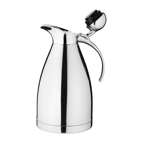 Olympia Stainless Steel Insulated Jug 1,5 L with Chrome Lid Olympia Stainless Steel Insulated Jug 1,5 L with Chrome Lid
