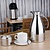 Olympia Stainless Steel Insulated Jug 1,5 L with Chrome Lid