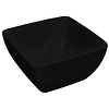 Kristallon Curved Black Melamine Bowl 11in