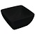 Kristallon Curved Black Melamine Bowl 11in