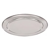 Olympia Stainless Steel Oval Serving Tray 250 x 250 mm