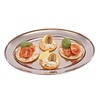Olympia Stainless Steel Oval Serving Tray 250 x 250 mm