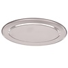 Olympia Stainless Steel Oval Serving Tray 350 x 350 mm