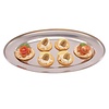 Olympia Stainless Steel Oval Serving Tray 350 x 350 mm