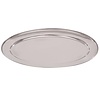 Olympia Stainless Steel Oval Serving Tray 450 x 450 mm
