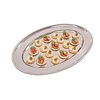 Olympia Stainless Steel Oval Serving Tray 605 x 605 mm