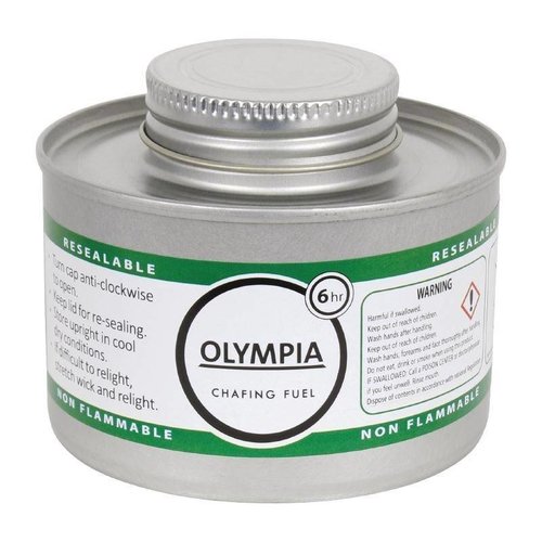 Olympia Liquid Chafing Fuel With Wick 6 Hour (Pack of 12) Olympia Liquid Chafing Fuel With Wick 6 Hour (Pack of 12)
