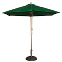 Bolero Parasol okrągły | zielony | 2520(H) x 3000(Ø) mm