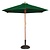 Bolero Parasol okrągły | zielony | 2520(H) x 3000(Ø) mm
