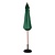 Bolero Parasol okrągły | zielony | 2520(H) x 3000(Ø) mm