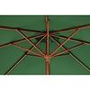 Bolero Parasol okrągły | zielony | 2520(H) x 3000(Ø) mm