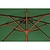 Bolero Parasol okrągły | zielony | 2520(H) x 3000(Ø) mm